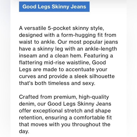 Good American Good Legs Skinny Diamond Jeans | 6 | Black001 | NWT - Picture 8 of 10